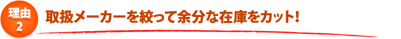 給湯器ねっと 安さのひ・み・つ 4つのポイント! ポイント2.即対策でコストを削減